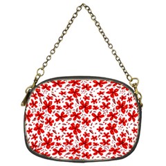 Red Flowers Chain Purse (one Side) by CuteKingdom