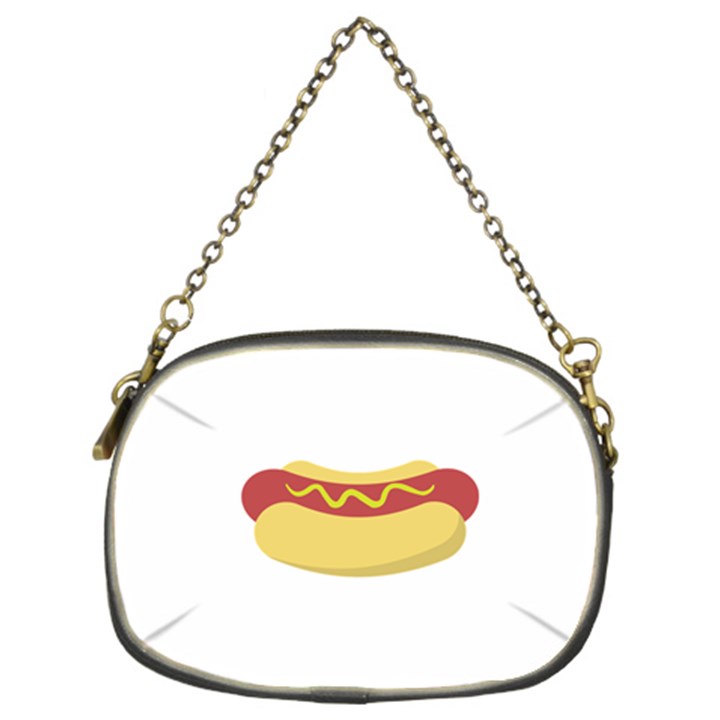 Hotdog Chain Purse (Two Sides)