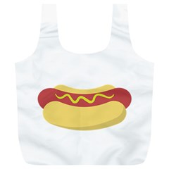 Hotdog Full Print Recycle Bag (xl) by CuteKingdom