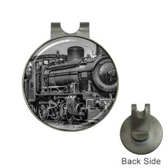 Steam Locomotive, Montevideo, Uruguay Hat Clips With Golf Markers