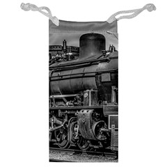 Steam Locomotive, Montevideo, Uruguay Jewelry Bag by dflcprintsclothing