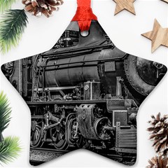 Steam Locomotive, Montevideo, Uruguay Star Ornament (two Sides) by dflcprintsclothing