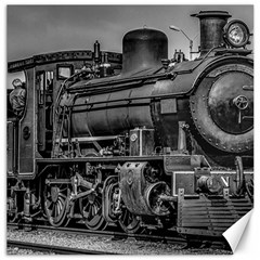 Steam Locomotive, Montevideo, Uruguay Canvas 20  X 20  by dflcprintsclothing