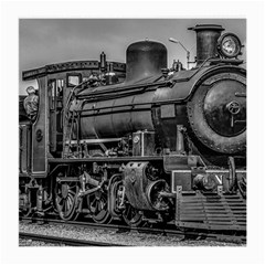 Steam Locomotive, Montevideo, Uruguay Medium Glasses Cloth (2 Sides) by dflcprintsclothing