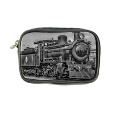 Steam Locomotive, Montevideo, Uruguay Coin Purse by dflcprintsclothing