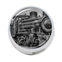 Steam Locomotive, Montevideo, Uruguay 4-port Usb Hub (two Sides) by dflcprintsclothing