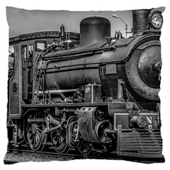 Steam Locomotive, Montevideo, Uruguay Large Cushion Case (one Side)