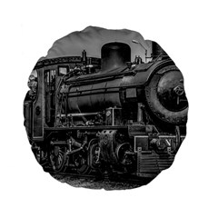 Steam Locomotive, Montevideo, Uruguay Standard 15  Premium Flano Round Cushions