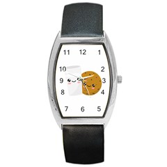 Milk And Cookie Barrel Style Metal Watch by CuteKingdom