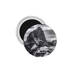 Fitz Roy And Poincenot Mountains, Patagonia Argentina 1.75  Magnets Front