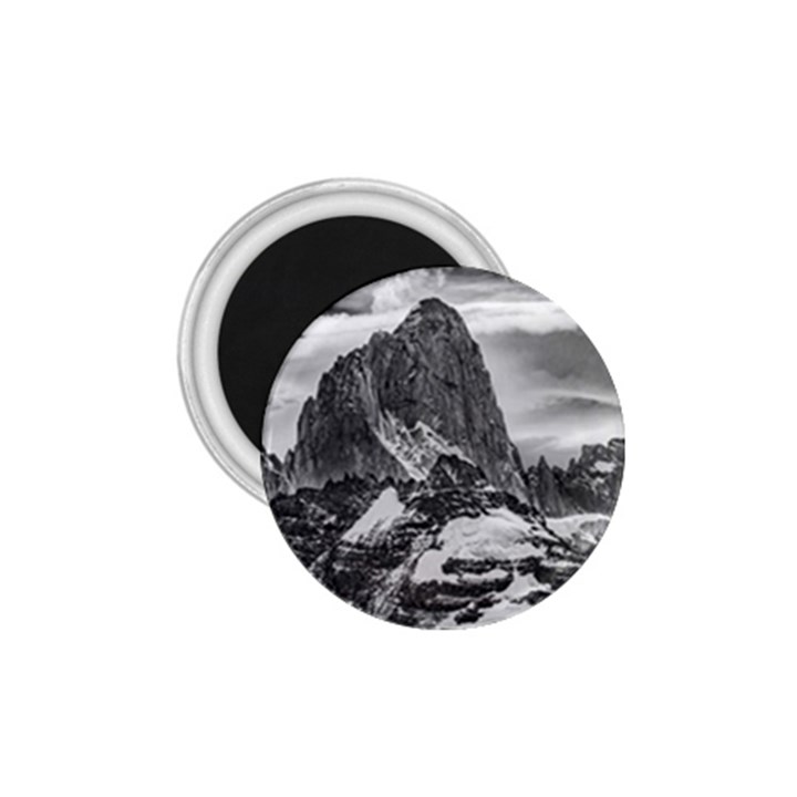 Fitz Roy And Poincenot Mountains, Patagonia Argentina 1.75  Magnets