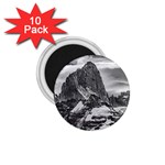 Fitz Roy And Poincenot Mountains, Patagonia Argentina 1.75  Magnets (10 pack)  Front