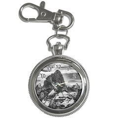 Fitz Roy And Poincenot Mountains, Patagonia Argentina Key Chain Watches by dflcprintsclothing