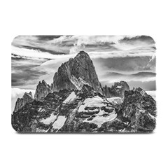 Fitz Roy And Poincenot Mountains, Patagonia Argentina Plate Mats by dflcprintsclothing