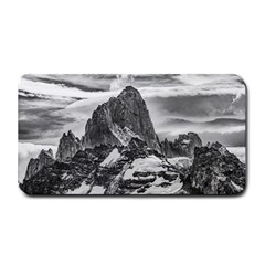 Fitz Roy And Poincenot Mountains, Patagonia Argentina Medium Bar Mats by dflcprintsclothing