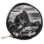 Fitz Roy And Poincenot Mountains, Patagonia Argentina Mini Makeup Bag Back