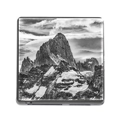 Fitz Roy And Poincenot Mountains, Patagonia Argentina Memory Card Reader (square 5 Slot) by dflcprintsclothing