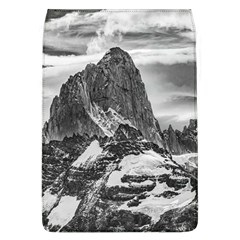 Fitz Roy And Poincenot Mountains, Patagonia Argentina Removable Flap Cover (L)