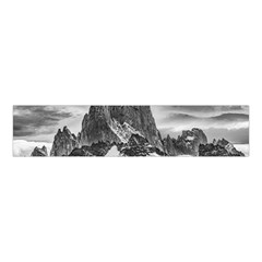 Fitz Roy And Poincenot Mountains, Patagonia Argentina Velvet Scrunchie by dflcprintsclothing