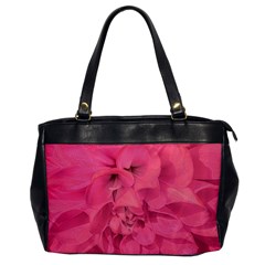 Beauty Pink Rose Detail Photo Oversize Office Handbag by dflcprintsclothing