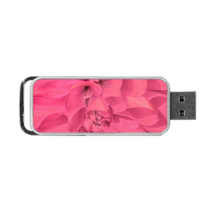 Beauty Pink Rose Detail Photo Portable USB Flash (Two Sides)