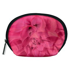 Beauty Pink Rose Detail Photo Accessory Pouch (medium) by dflcprintsclothing