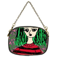 Freddy Girl Wall Grey Chain Purse (two Sides) by snowwhitegirl