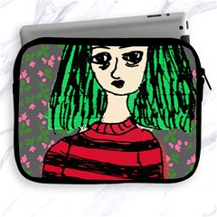 Freddy Girl Wall Grey Apple Ipad 2/3/4 Zipper Cases by snowwhitegirl