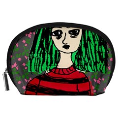 Freddy Girl Wall Grey Accessory Pouch (large) by snowwhitegirl