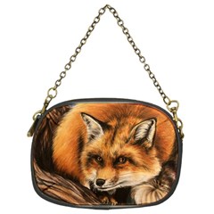 Fox Chain Purse (two Sides) by ArtByThree