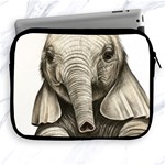 Baby Elephant Apple iPad 2/3/4 Zipper Cases Front