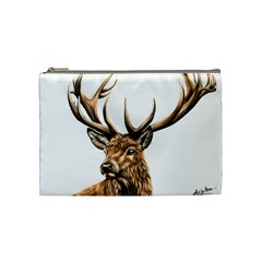 Stag Cosmetic Bag (medium) by ArtByThree