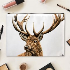 Stag Cosmetic Bag (xl) by ArtByThree