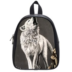 Arctic Wolf School Bag (small)