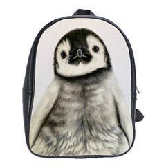 Penguin Chick School Bag (xl) by ArtByThree