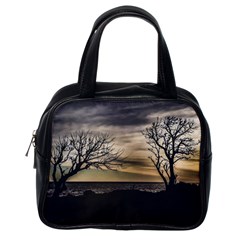 Coastal Sunset Scene At Montevideo City, Uruguay Classic Handbag (one Side) by dflcprintsclothing