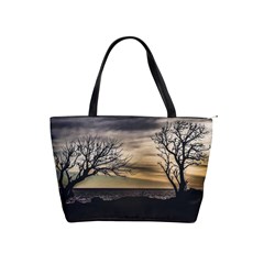 Coastal Sunset Scene At Montevideo City, Uruguay Classic Shoulder Handbag by dflcprintsclothing