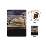 Coastal Sunset Scene At Montevideo City, Uruguay Playing Cards Single Design (Mini) Back