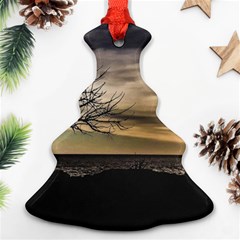 Coastal Sunset Scene At Montevideo City, Uruguay Christmas Tree Ornament (two Sides) by dflcprintsclothing