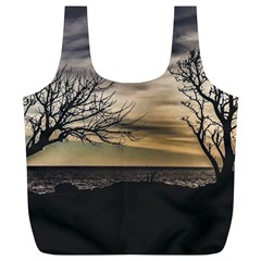 Coastal Sunset Scene At Montevideo City, Uruguay Full Print Recycle Bag (xl) by dflcprintsclothing