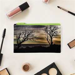 Coastal Sunset Scene At Montevideo City, Uruguay Cosmetic Bag (xs) by dflcprintsclothing