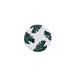 Green Banana Leaves 1  Mini Buttons by goljakoff