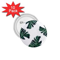 Green Banana Leaves 1 75  Buttons (10 Pack) by goljakoff