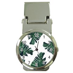 Green Banana Leaves Money Clip Watches by goljakoff