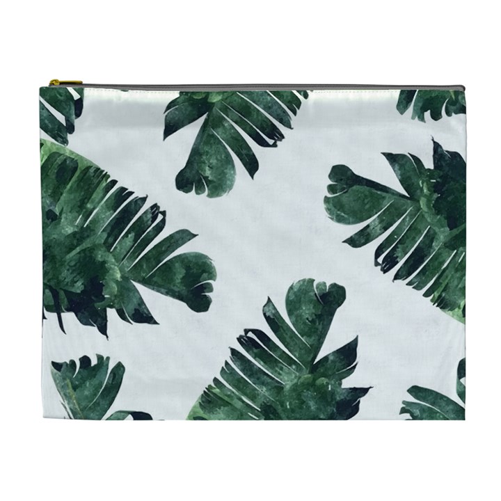 Green banana leaves Cosmetic Bag (XL)