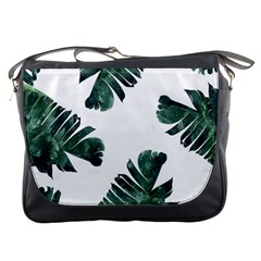 Green Banana Leaves Messenger Bag by goljakoff