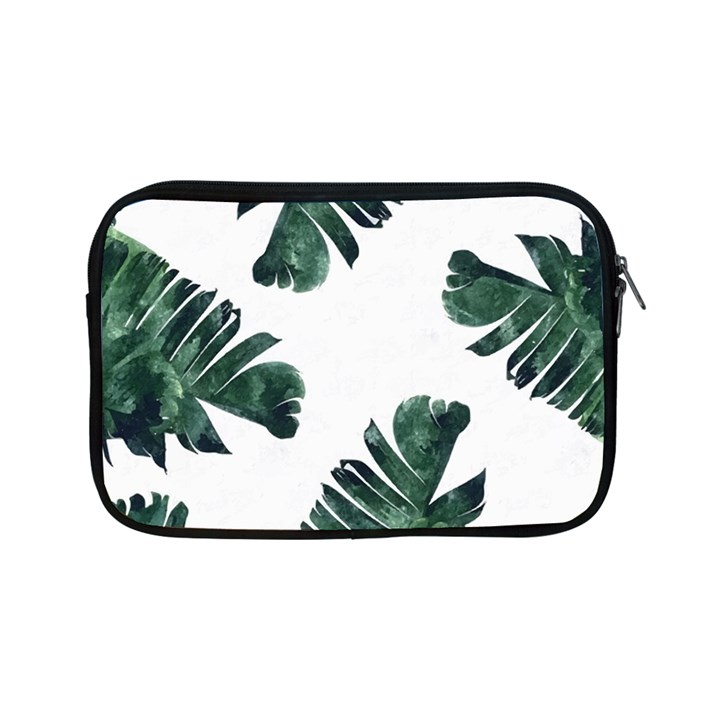 Green banana leaves Apple iPad Mini Zipper Cases