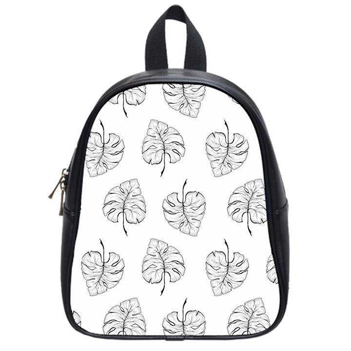 Doodle leaves School Bag (Small)