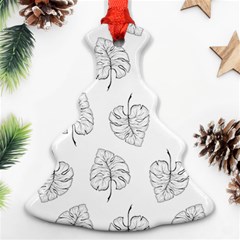 Doodle Leaves Ornament (christmas Tree)  by goljakoff