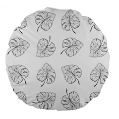 Fallen Leaves Large 18  Premium Round Cushions by goljakoff